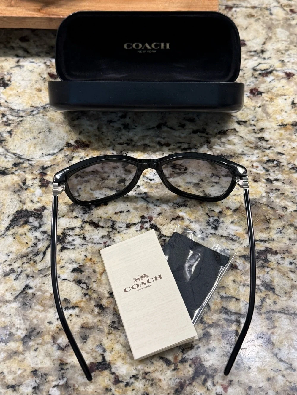 Coach Black Cat-Eye Sunglasses - Women's Designer Eyewear